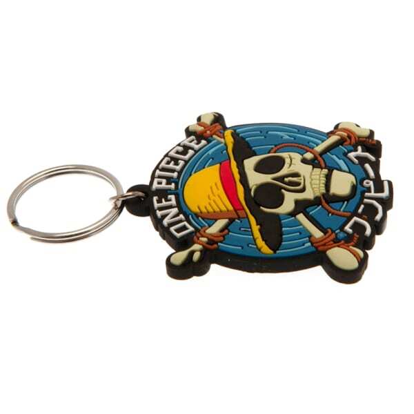 PVC Keyring with Logo Design 60mm Width for Bags and Belts