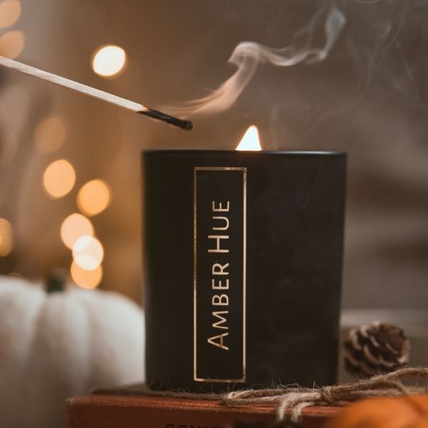 Amber Hue Candles - God's Gift Deluxe Candle - Soy Wax - 200g