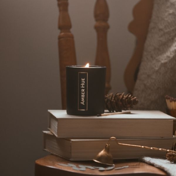 Amber Hue Candles - God's Gift Deluxe Candle - Soy Wax - 200g