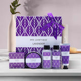6-Piece Lavender Spa Bath and Body Gift Set