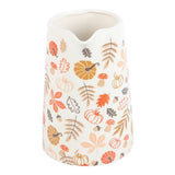 Something Different Autumn Leaves And Pumpkins Flower Jug