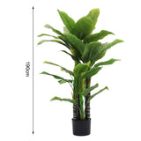 Livingandhome Artificial Tropical Plant 190cm