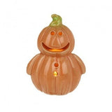 Heaven Sends Halloween Light Up Ceramic Pumpkin