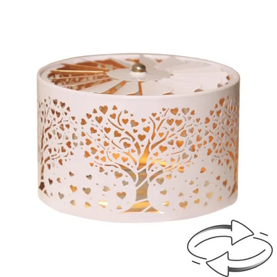 Superdrug Aroma Candle Carousel Fan Shade 13cm - Heart Tree- Buy online at McGrocer