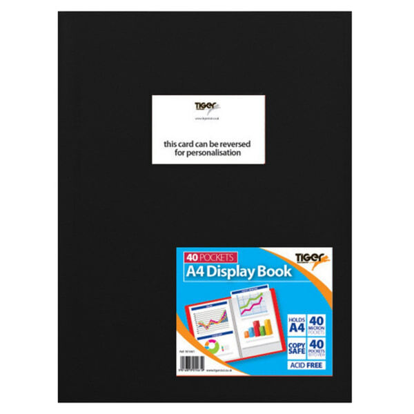 Tiger A4 Flexi Display Book (40 Pockets)