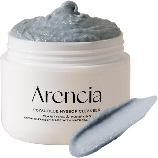 ARENCIA Fresh Blue Hyssop Mochi Cleanser 120g