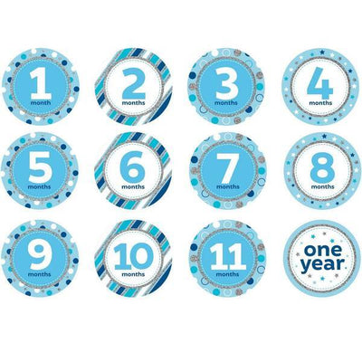 Superdrug Creative Party Milestone Glitter Stickers (Pack of 12)- Buy online at McGrocer