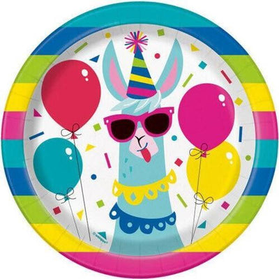 Superdrug Unique Party Llama Dessert Plate (Pack of 8)- Buy online at McGrocer