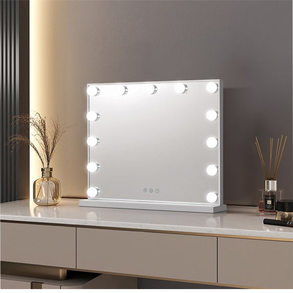 Livingandhome Makeup Vanity Mirror with LED Lights