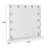 Livingandhome Makeup Vanity Mirror with LED Lights
