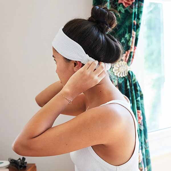 Dock & Bay Makeup Headband - Crystal White