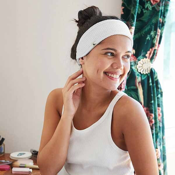 Dock & Bay Makeup Headband - Crystal White