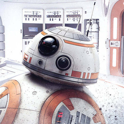 Superdrug Star Wars: The Last Jedi Peek BB-8 Framed Poster- Buy online at McGrocer