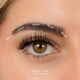 C Curl Lash Extension Clusters Short Kit for Customizable Volume