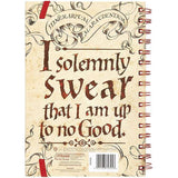 Harry Potter Marauders Map A5 Wirebound Notebook