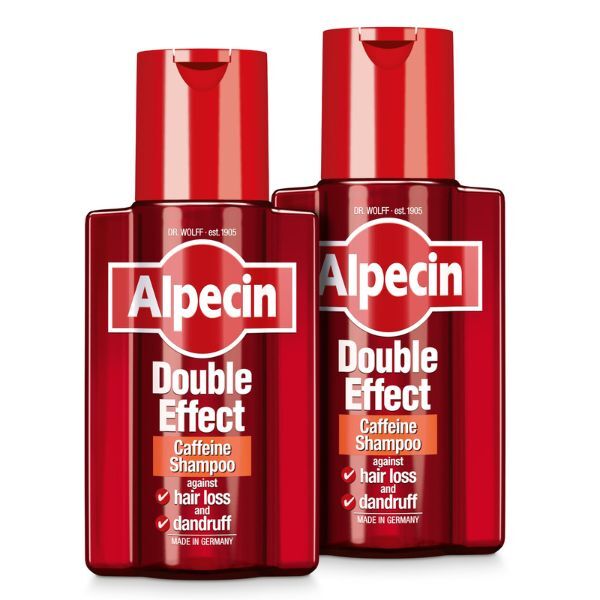Alpecin Double Effect Shampoo 2x 200ml - Anti Dandruff