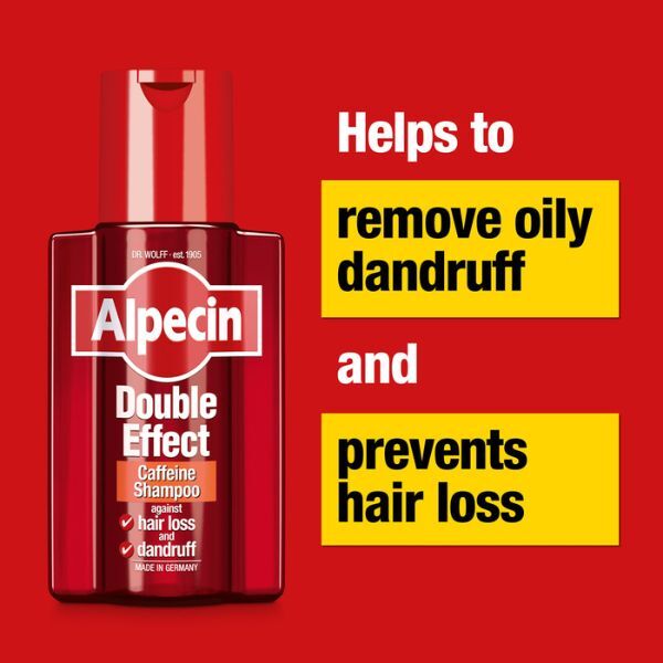 Alpecin Double Effect Shampoo 2x 200ml - Anti Dandruff