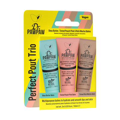 Superdrug DR.PAWPAW Perfect Pout Trio 3x10ml- Buy online at McGrocer