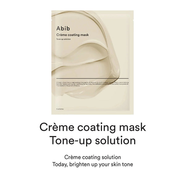 ABIB Crème Coating Mask Tone-Up Solution Sheet Mask