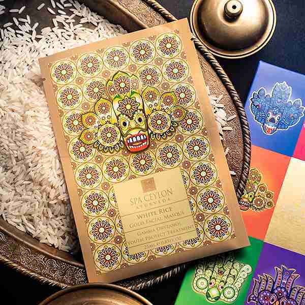 SPA CEYLON White Rice - Gold Facial Masque-25ml