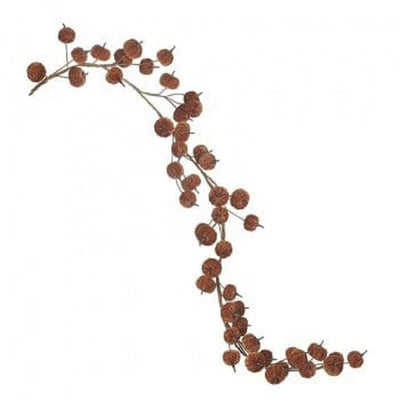 Superdrug Heaven Sends Halloween Brown Velvet Pumpkin Garland- Buy online at McGrocer