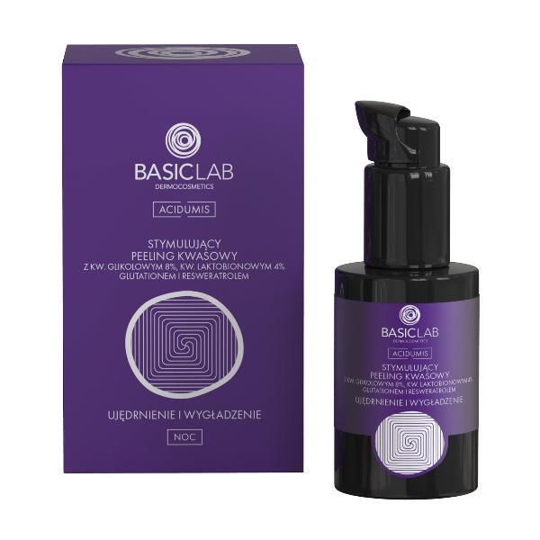 BasicLab Stimulating acid peeling with glycolic acid 8% 30ml