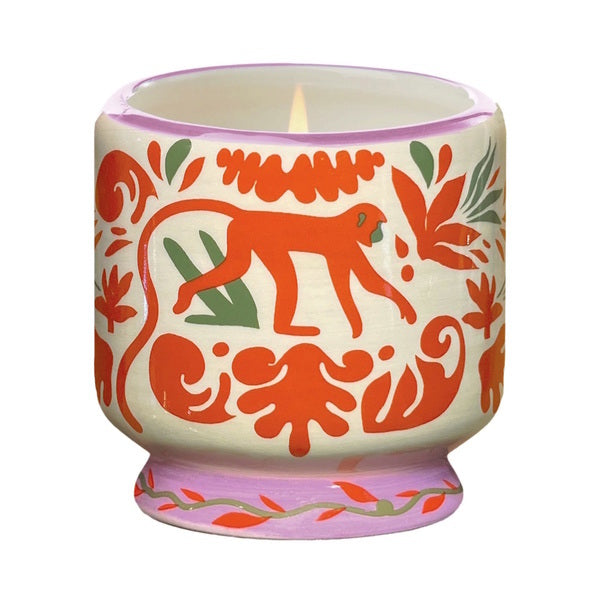 Paddywax Ceramic Soy Candle Jungle Coconut & Amber