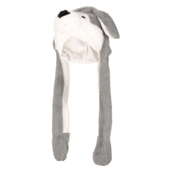 Mountain Warehouse Kids Cuddly Wolf Trapper Hat