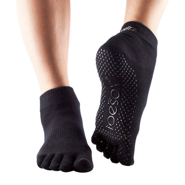 Toesox Womens Toe Socks (XL)