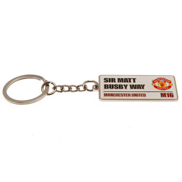 Manchester United FC Street Sign Keyring