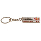 Manchester United FC Street Sign Keyring