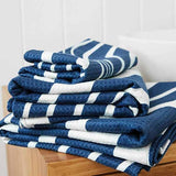 Dock & Bay XL Quick Dry Bath Towel - Tide Break Navy