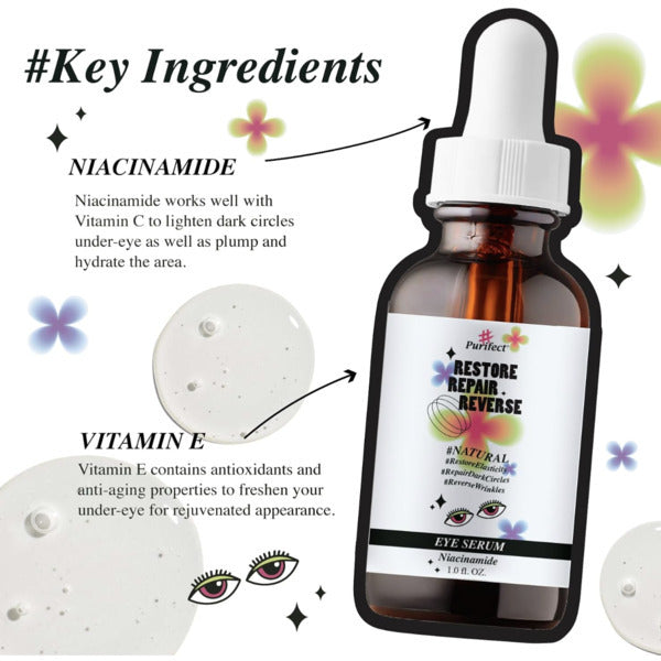 Purifect Anti-Aging Restore Repair Reverse Eye Serum 30ml