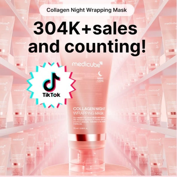 Medicube Collagen Night Wrapping Mask 75ml [Renewed Packaging]