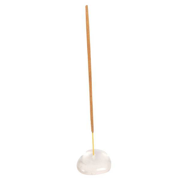 Something Different Clear Quartz Incense Stick Holder