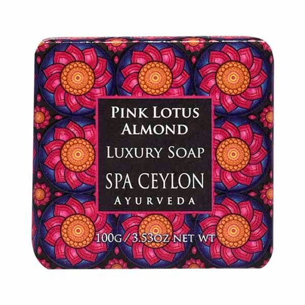 SPA CEYLON Pink Lotus Almond Luxury Soap -100g