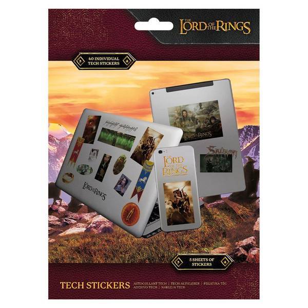 The Lord Of The Ring Hero Legend Assorted Sticker(Pack of 5)
