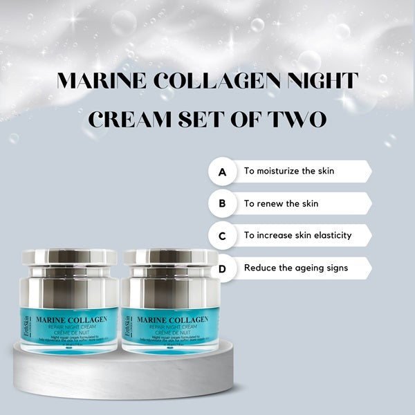 ErthSkin marine collagen night cream 50ml - British product