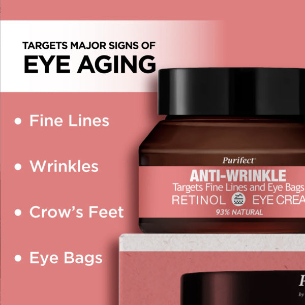 Purifect Anti-Wrinkle Retinol, Anti-Aging Eye Cream 30ml