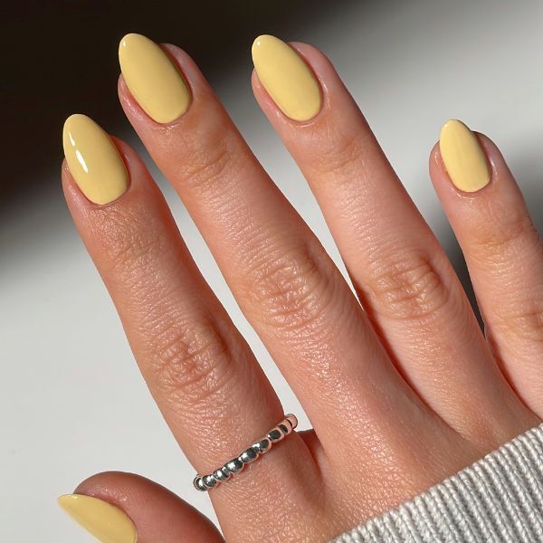 London Grace Daisy Nail Polish Pastel Light Yellow 12ml