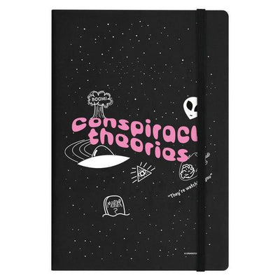 Superdrug Grindstore Conspiracy Theories A5 Notebook- Buy online at McGrocer