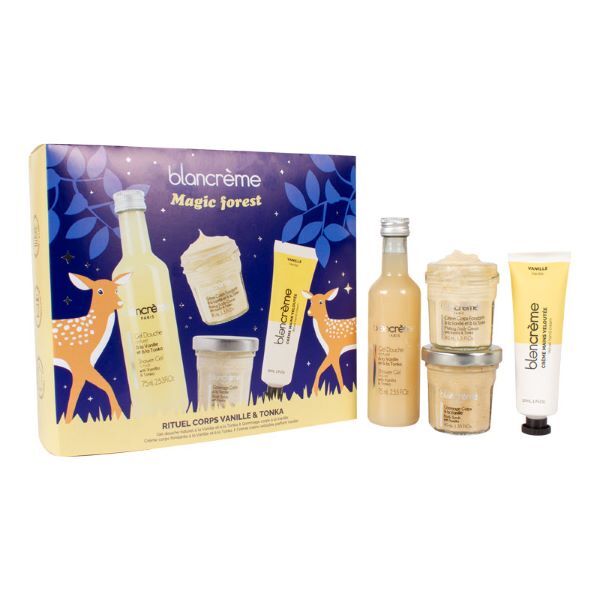 BLANCREME Magic Forest, Body Routine, Vanilla Tonka