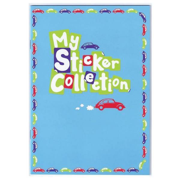 Collection Cars Sticker Book