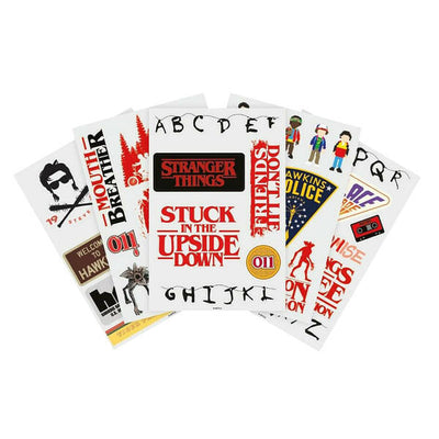 Superdrug Stranger Things Tech Stickers- Buy online at McGrocer