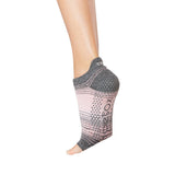 Toesox Womens Echo Half Toe Socks (M)
