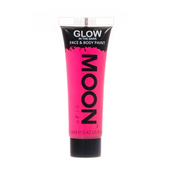 Moon Glow - Glow in the Dark Face Paint - Pink