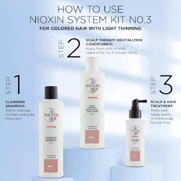 Nioxin System 3 Scalp Treatment - 200ml