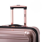 IFLY 3pcs Luggage Set Hardside Spinner Upright Rose Gold - Set