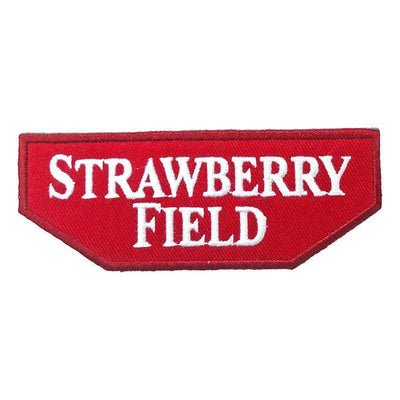Superdrug Generic Strawberry Field Road Sign Patch- Buy online at McGrocer