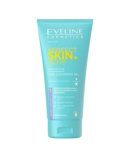 Eveline Perfect Skin Acne Purifying Face Cleansing Gel